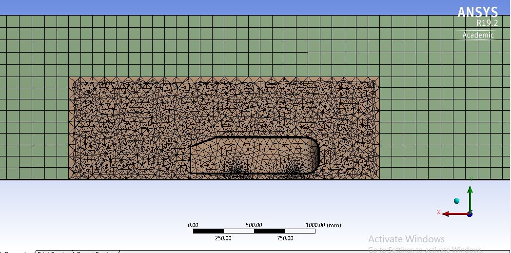 Inflation layers on the Ahmed body surface