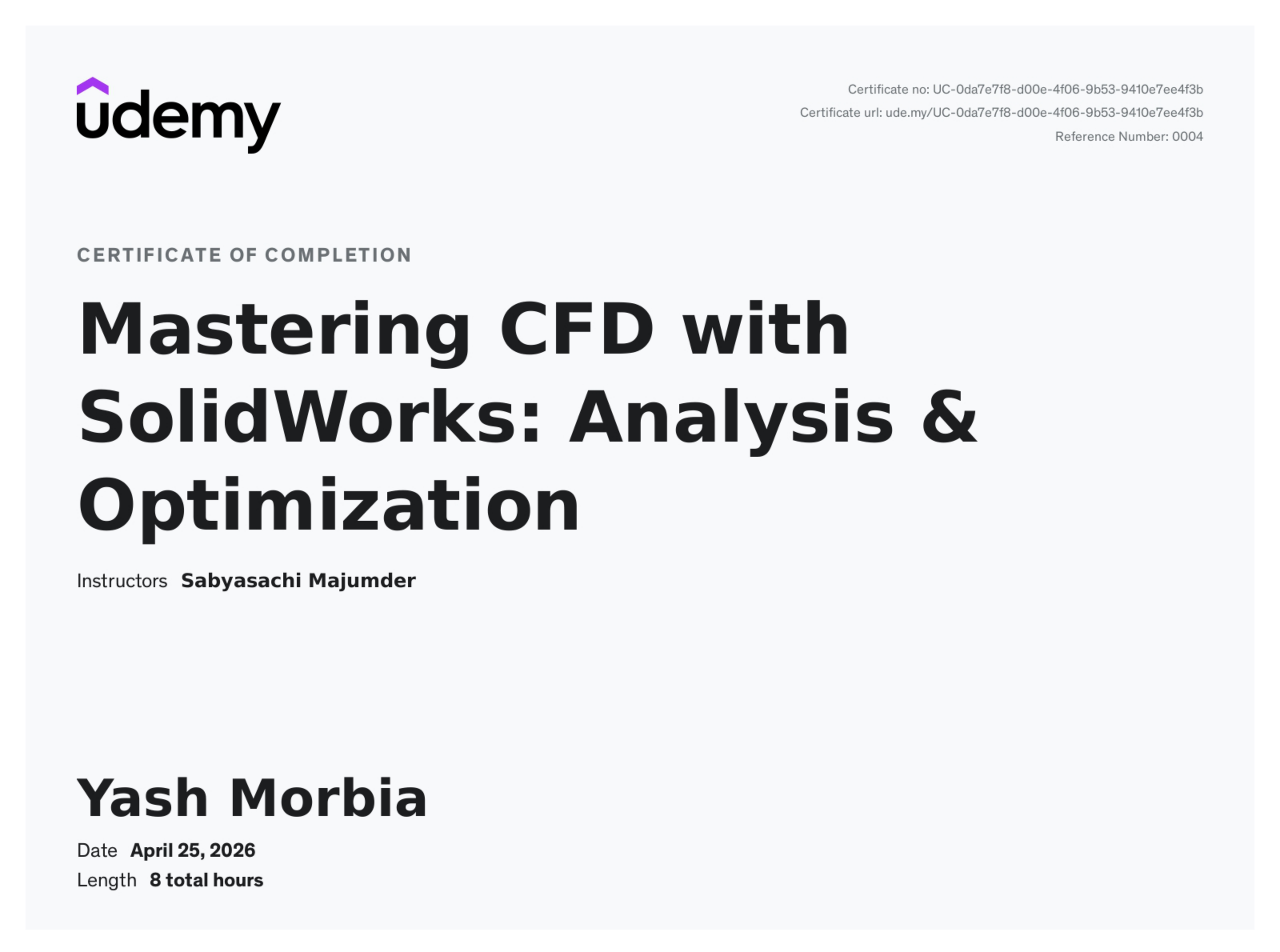 CFD, SolidWorks Flow Simulation, ANSYS & Optimization