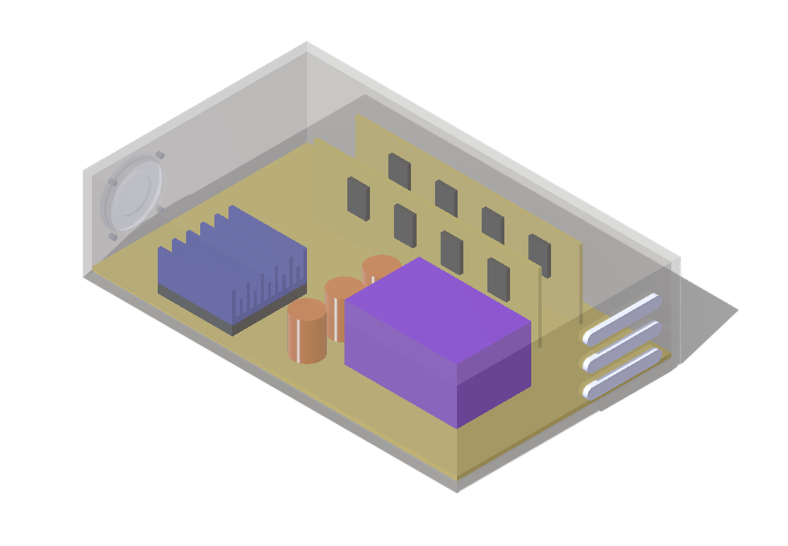 Case 01, baseline geometry with external inlet fan